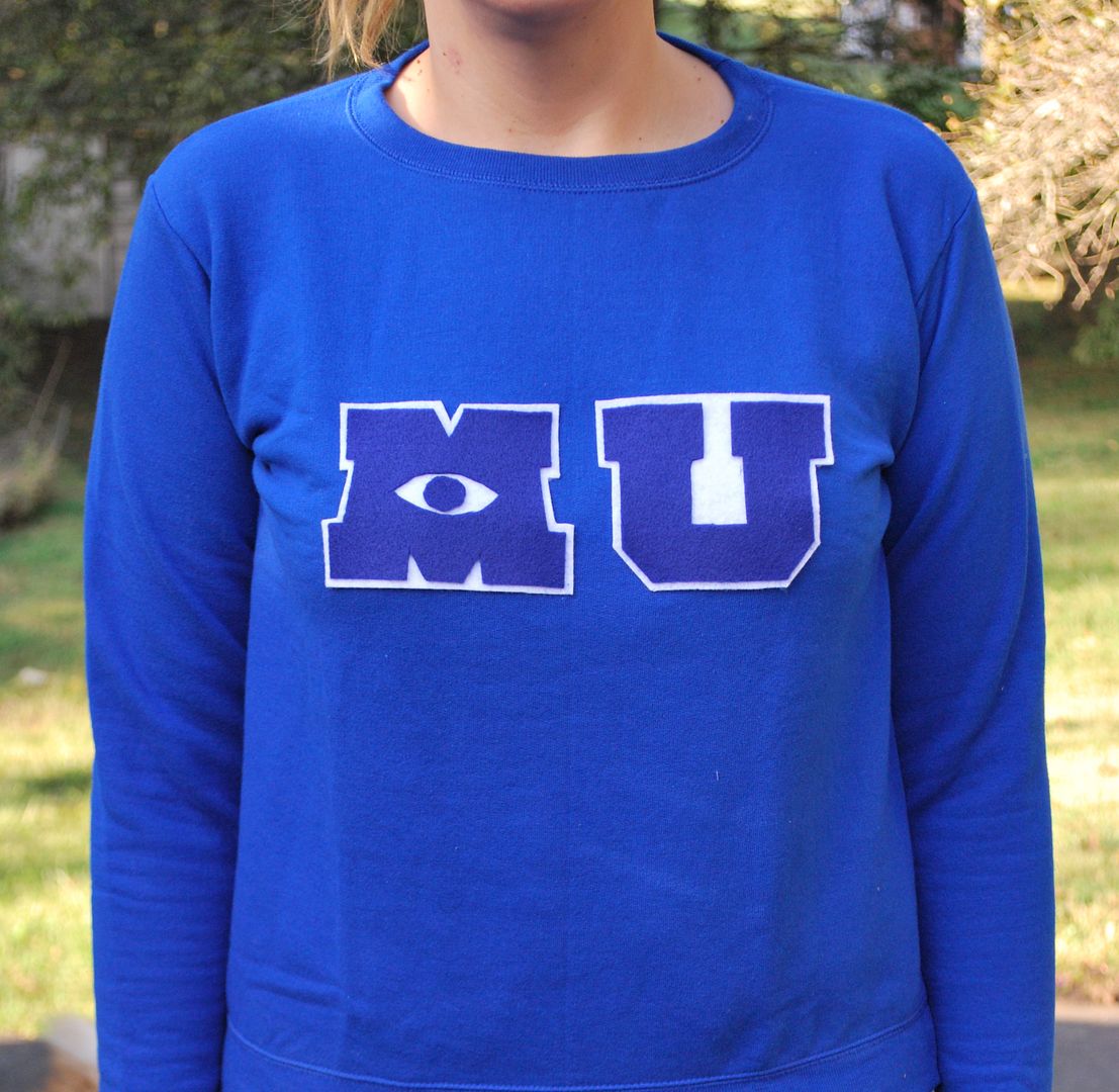 monsters university sweater